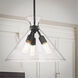 Malta 3 Light 18 inch Matte Black Pendant Ceiling Light